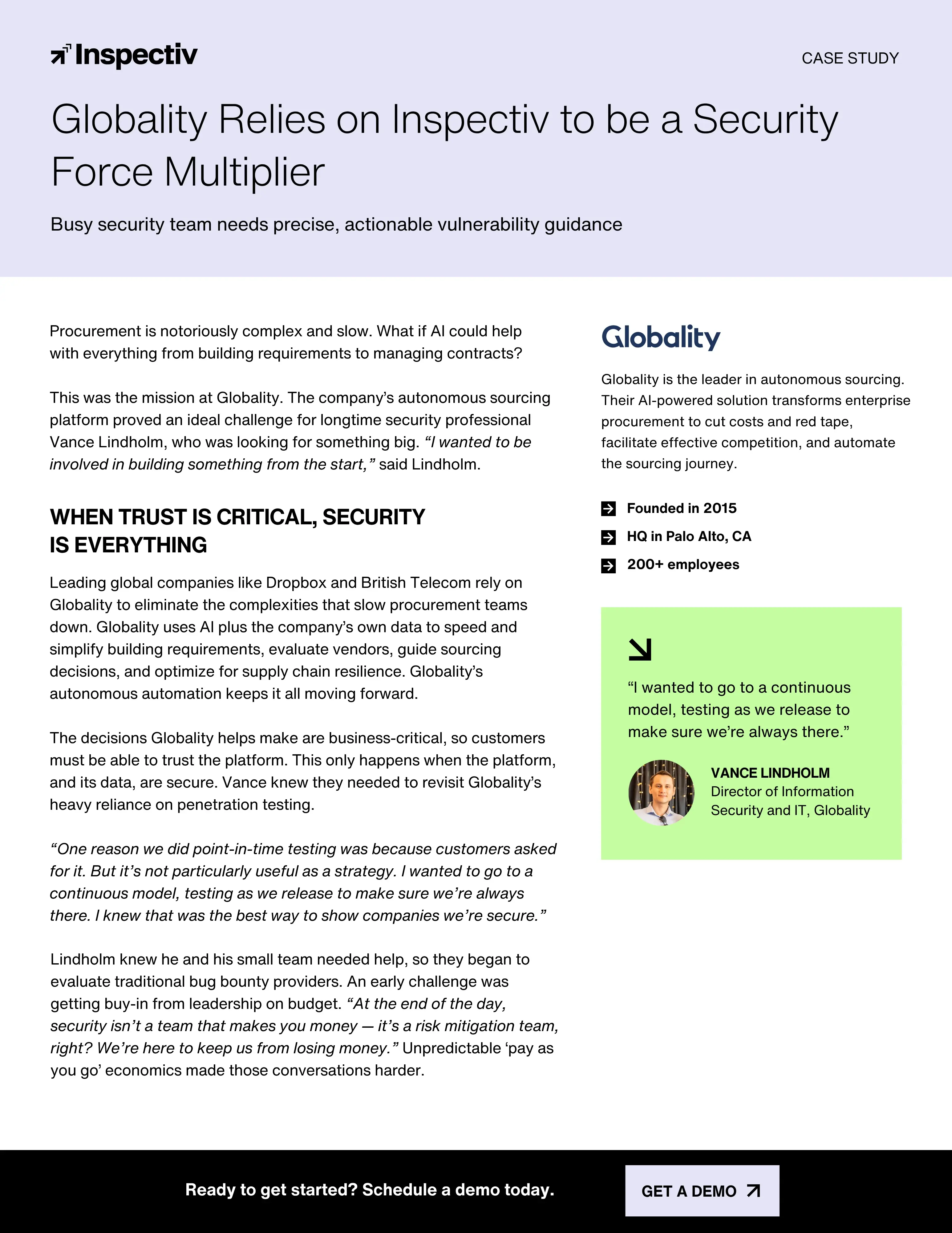 Globality Case Study - cover