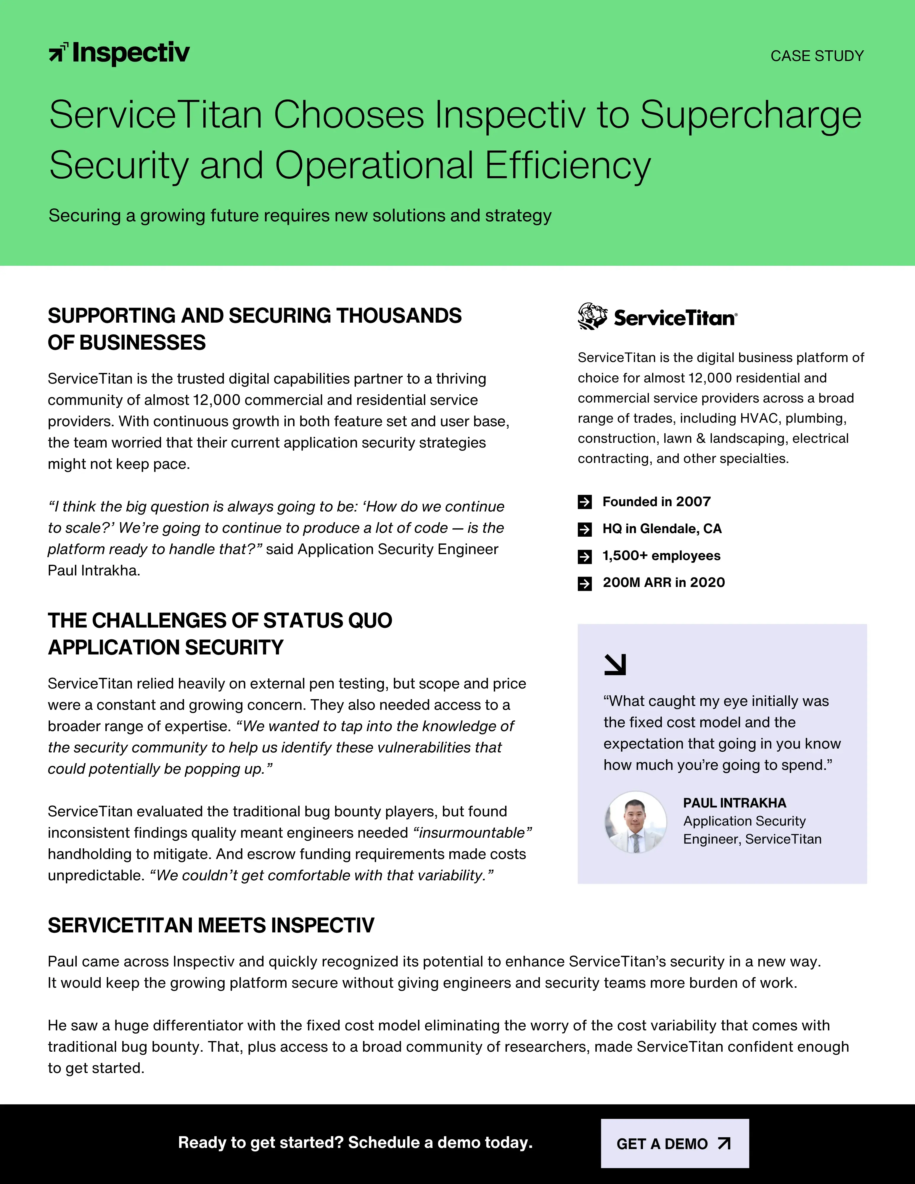 ServiceTitan Case Study - Rebrand